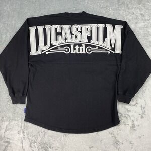 Disney Spirit Jersey Shirt Men Small Star Wars Baby Grogu Long Sleeve Lucas Film